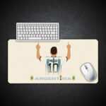 Argentina Messi Gaming Desk Mat