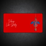 Vibing Like Spidey Man Gaming Desk Mat