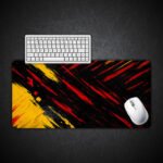 Abstract Fury Gaming Desk Mat