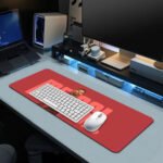 Messi Red Royale Gaming Desk Mat
