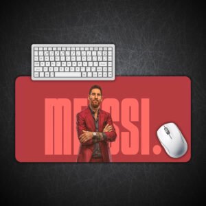 Messi Red Royale Gaming Desk Mat