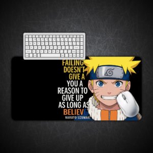 Naruto Anime Drak Edition Gaming Desk Mat