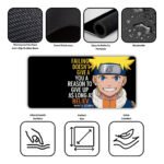 Naruto Anime Drak Edition Gaming Desk Mat