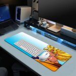 Son Goku Super Saiyan Dragon Ball Z Gaming Desk Mat