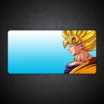 Son Goku Super Saiyan Dragon Ball Z Gaming Desk Mat