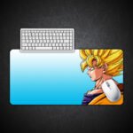 Son Goku Super Saiyan Dragon Ball Z Gaming Desk Mat