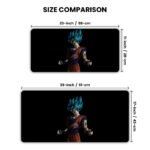 Son Goku Super Saiyan God Gaming Desk Mat