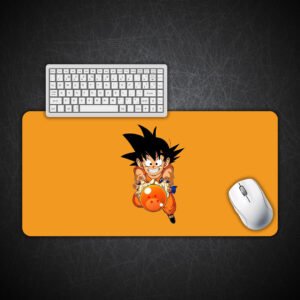 Kid Goku Little Legend Dragon Ball Z Gaming Desk Mat