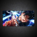 Super Saiyan Son Goku Kamehameha Gaming Desk Mat