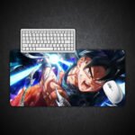 Super Saiyan Son Goku Kamehameha Gaming Desk Mat