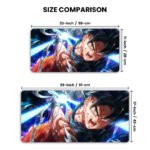 Super Saiyan Son Goku Kamehameha Gaming Desk Mat