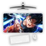 Super Saiyan Son Goku Kamehameha Gaming Desk Mat