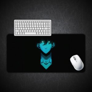 Solo Leveling Sung Jinwoo Shadow Power Gaming Desk Mat