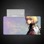 Cha Hae in Solo Leveling Gaming Desk Mat