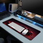 Deadpool Theme Hyper Car Gaming Desk Mat